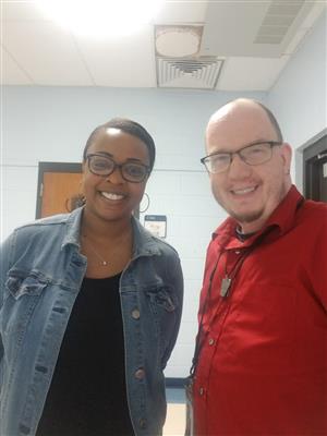 Ms. B. Johnson and Mr. J. Weakley, ESL Teachers 